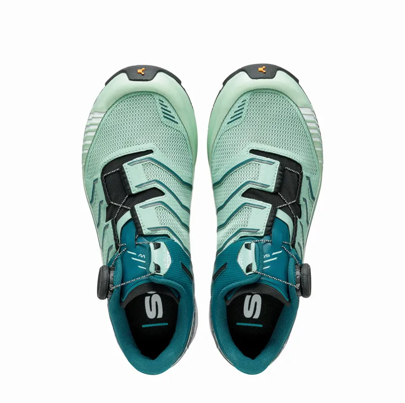 Scarpa Womens Ribelle Run Kalibra HT Shoes - Misty Jade-Deep Lagoon-4